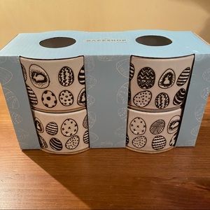 The Bakeshop Set Of 4 Easter Egg Ramekins New